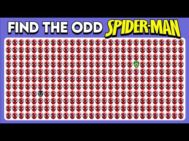 ‍️ Find The Odd One Out | Marvel Spider-Man 2 Game Edition ️