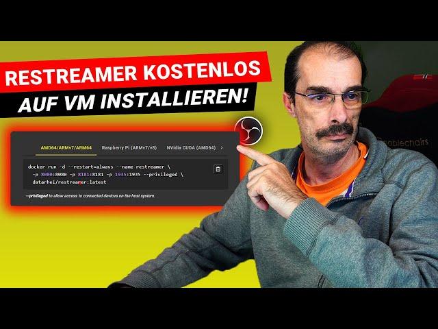 RESTREAMER KOSTENLOS AUF EINE VIRTUALE MASCHINE ISTALLIEREN! 