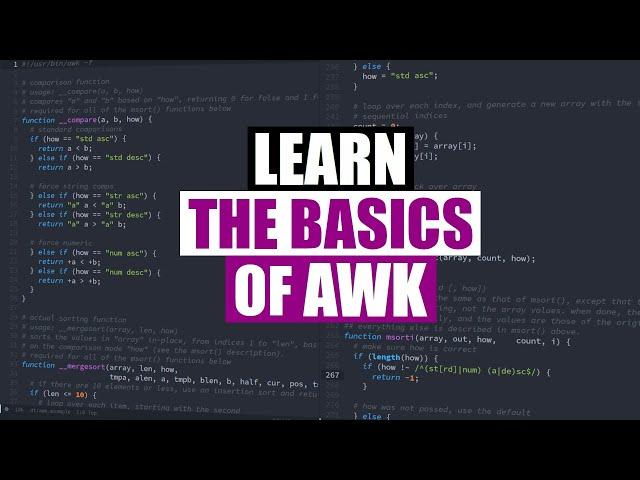 Learning Awk Is Essential For Linux Users