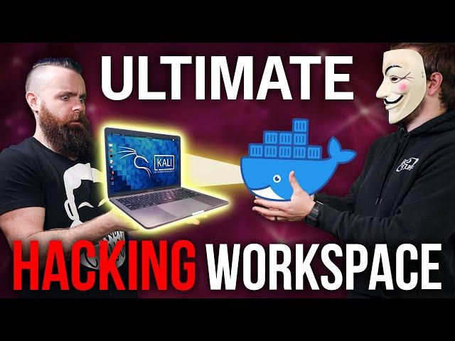 create the ULTIMATE hacking lab in 5min!! (Docker Containers STREAMING Kali Linux to your browser)