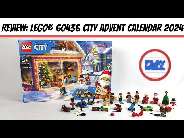 Review (In English): LEGO® 60436 City Advent Calendar 2024