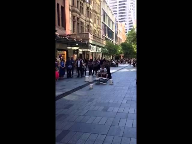 @ Pitt Street Mall Sydney