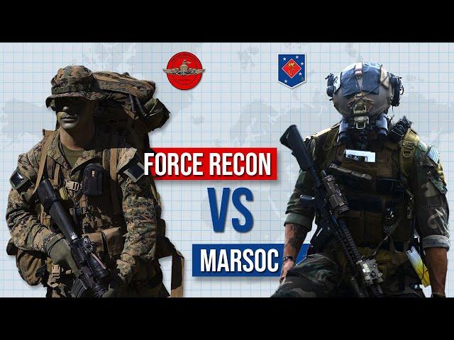 Force Recon vs MARSOC Raiders - What’s the difference?