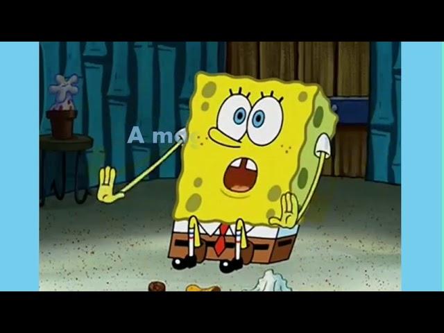 Spongebob indoors song with lyrics