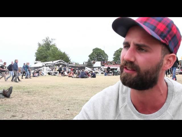 Helping out at Roskilde Festival