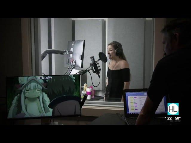 Local voice actress Brittney Karbowski takes us behind the microphone | HOUSTON LIFE | KPRC 2