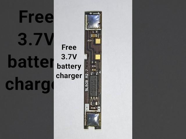 3.7V lithium ion battery charger