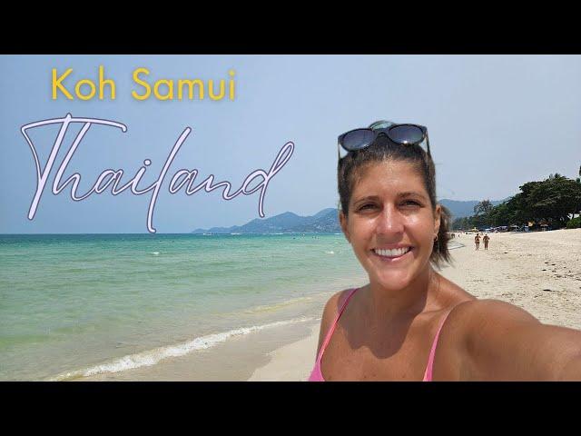 KOH SAMUI - THAILAND - Awesome Beachfront Hotel and Beach Walk