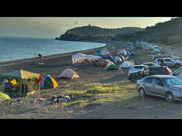 КРЫМ - обстановка на пляжах СЕГОДНЯ. Курорт КАНАКА. Стоит ли сюда ехать?