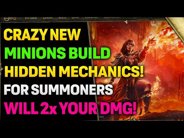 NEW AMAZING Hidden Mechanics For SRS Summoner Build!! | THIS 2X OUR DMG!