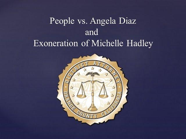 People v  Angela Diaz News Conference