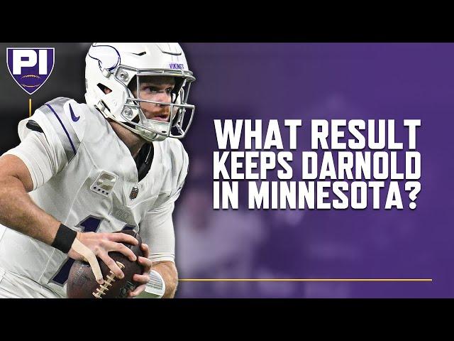 Is it a lock the Vikings keep Sam Darnold if they win the NFC?