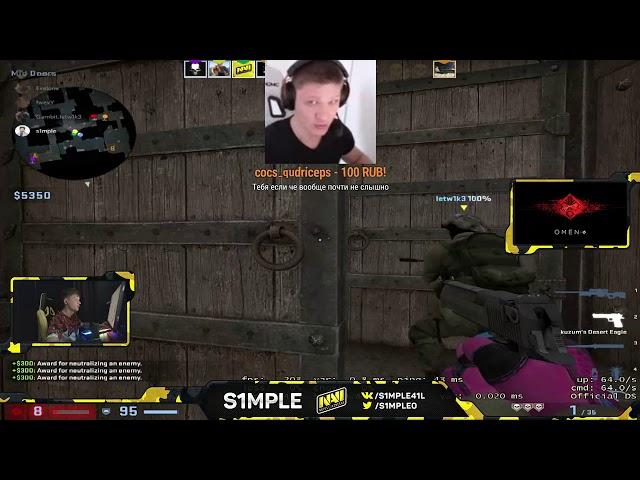 s1mple deagle 4k