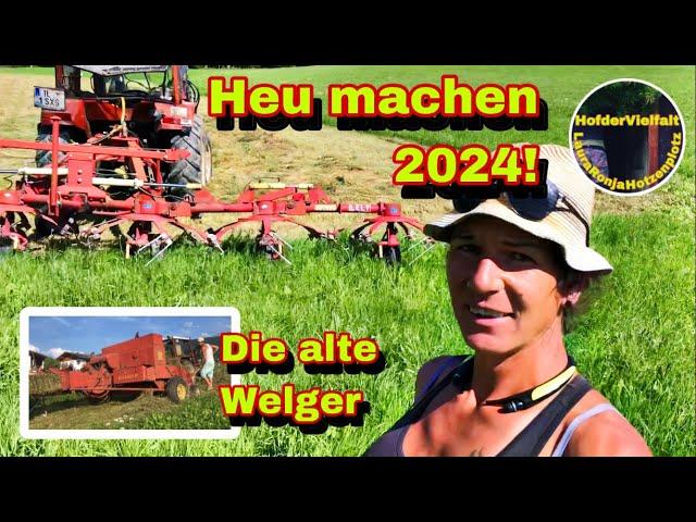 Hält das Wetter?! Gute Ernte? | Lely 6er Kreisel | Rundballen & HD Ballen | Knoblauch Ernte | Gerste