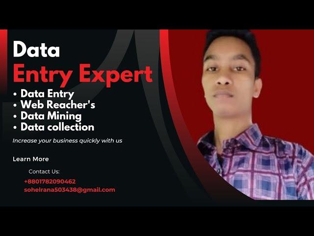 Data Entry Tutorial Bangla full course