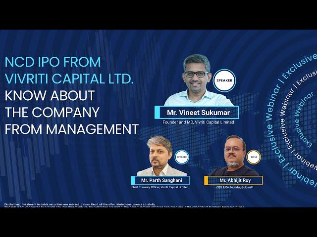 NCD IPO from Vivriti Capital Ltd: Know about the company from Management