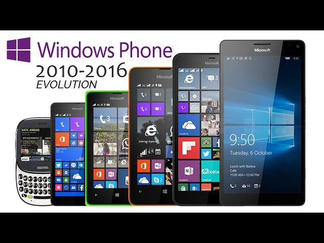 Microsoft PHONES EVOLUTION, SPECIFICATION, FEATURES 2010-2016 || FreeTutorial360