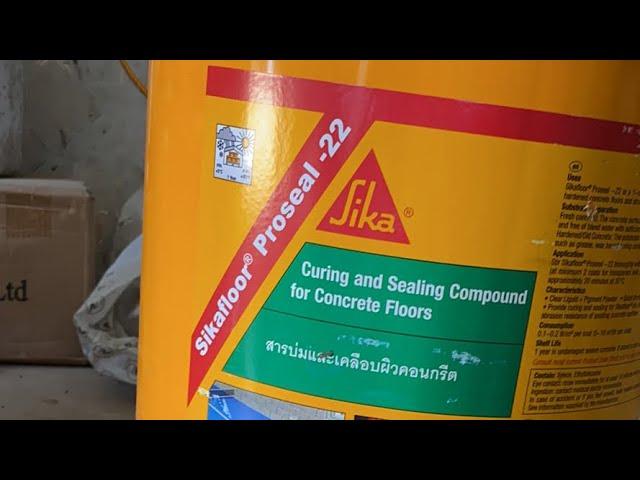 Sika floor proseal 22 application and tools