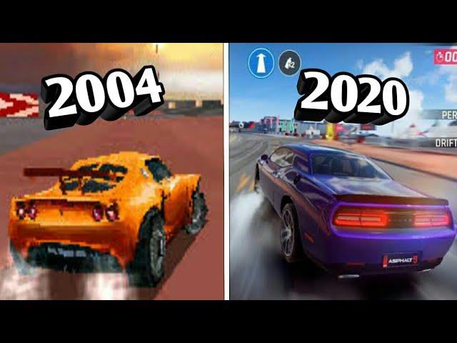 Evolution of Asphalt games/Asphalt 1 to asphalt 9 legends full evolution. 2020