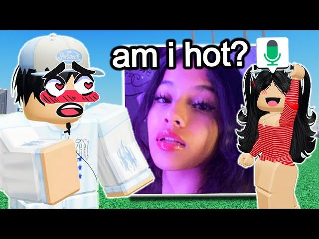 Roblox VOICE CHAT... But Strangers FACE REVEAL 2!