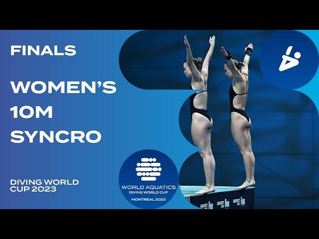 LIVE | Women's 10m Synchro Final | Diving World Cup 2023 | Montreal