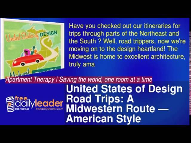 United States of Design Road Trips: A Midwestern Route — American Style