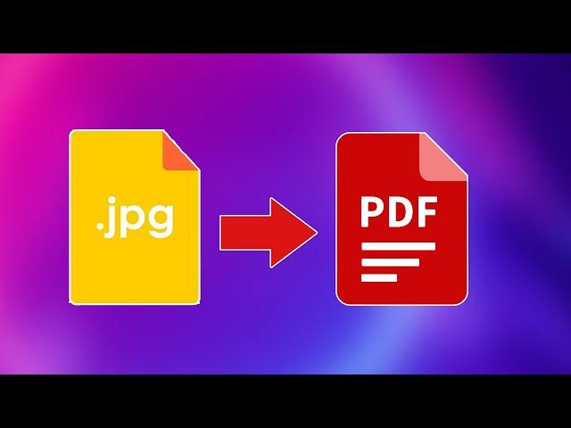 Как конвертировать JPG в PDF в Adobe Photoshop  | Очень просто!