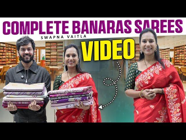 Varasani lo Banaras Sarees|#shorts #fun #foodie@ShakuntalamFabrics9415#foryou #saree #love#youtube