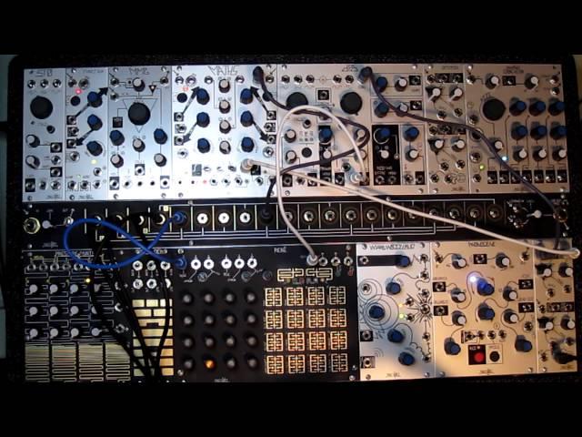 Using Akai MPC to Sequence a Bass Line on the Make Noise System
