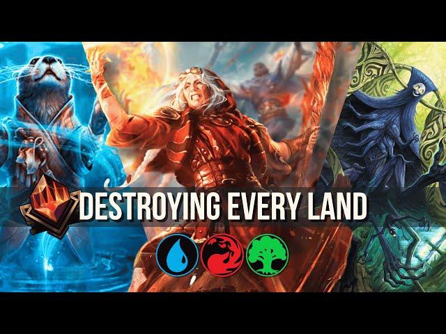 Land destruction actually AMAZING! | Standard Mythic MTG Arena