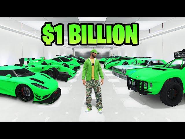 This GTA 5 Garage Is Worth ONE BILLION Dollars...