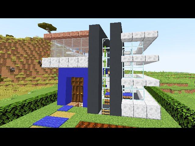 New modern home #Minecraft #MinecraftAnimation #MinecraftReview