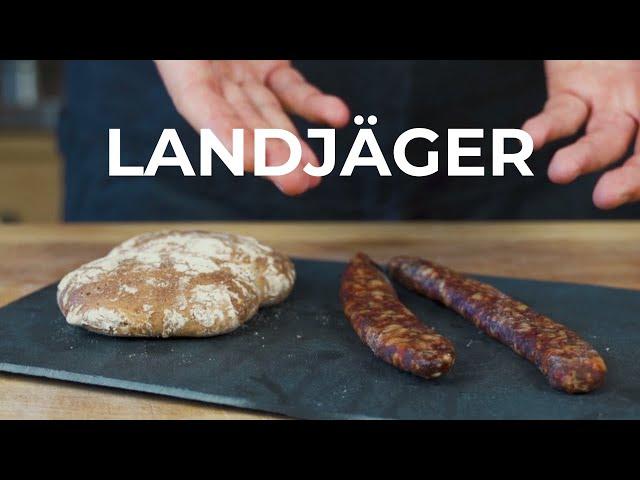 Homemade Landjäger - The perfect Brotzeitsnack