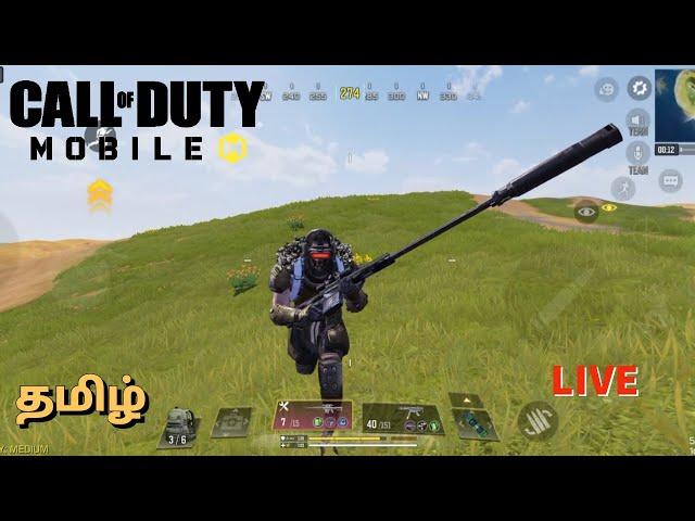 Call of duty live Tamil and  english #callofdutymobile