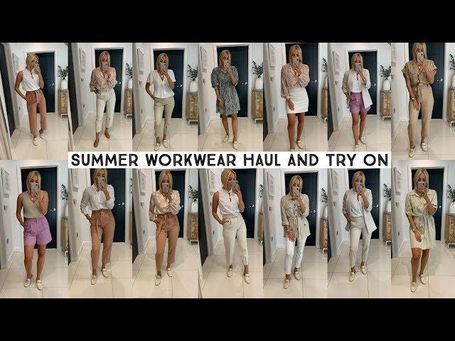 SUMMER WORKWEAR & OFFICE OUTFITS HAUL/LOOKBOOK 2019 | Ruby Holley