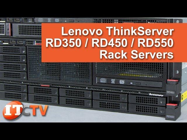 Lenovo ThinkServer RD550, RD450, RD350 Server Review