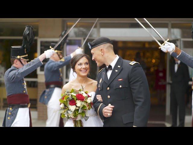 ARMY GROOM CRIES WHEN HE SEES BRIDE // Amanda & Coburn's Wedding Video // Wilmington, North Carolina