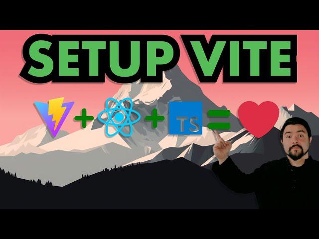 Setting up vite, React, TypeScript, eslint, prettier, vitest, testing-library and react-router