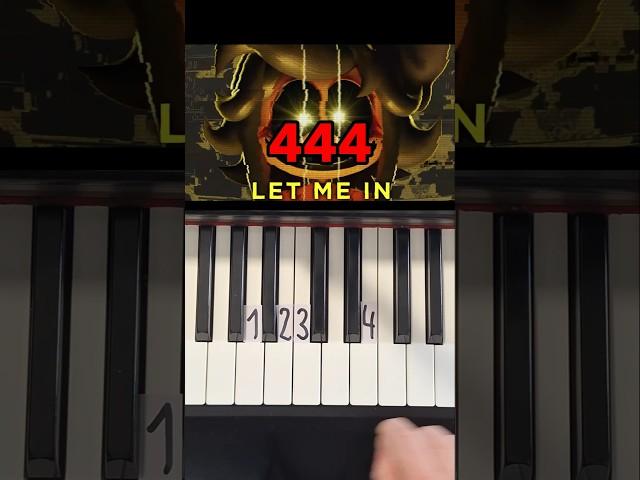 LET ME IN Verse Cg5 x CYN Piano Tutorial #shorts