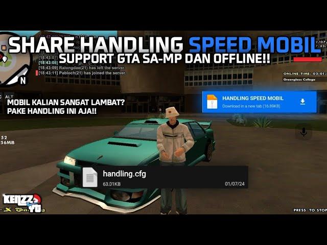 SHARE HANDLING SPEED MOBIL!! Support GTA SAMP dan Offline - GTA SAMP ANDROID