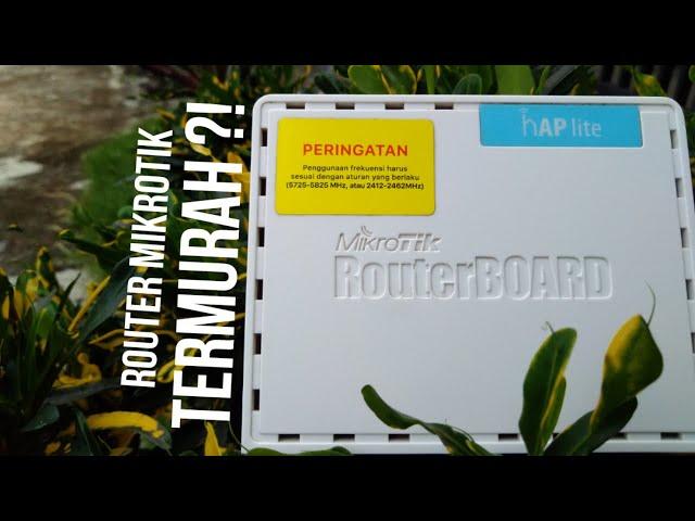 ROUTER MIKROTIK PALING MURAH TERBAIK !! - Review Mikrotik Hap Lite RB941-2ND