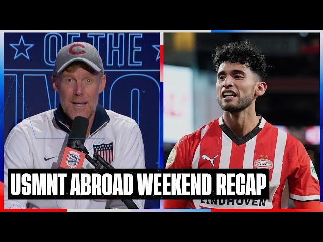 Gio Reyna Returns, Ricardo Pepi Bags a Hat-Trick, and More USMNT Abroad Breakdown | SOTU