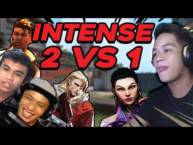 INTENSE  2 vs 1 sa VALORANT!! *Nag kapikunan*