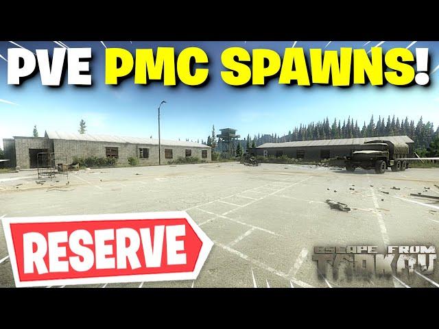 Escape From Tarkov PVE - All PMC Spawn Locations On Reserve