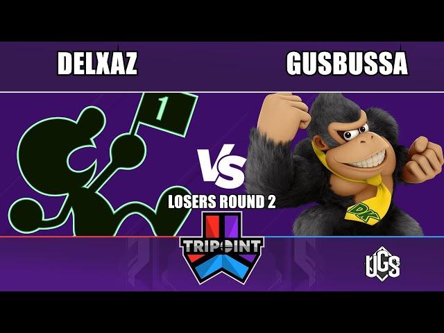 Tripoint Smash 258 - Losers Round 2 - Delxaz(Mr Game and Watch) Vs. gusbussa(Donkey Kong)