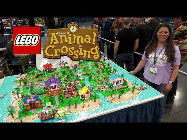 Animal Crossing in LEGO! 42 Acre Isle