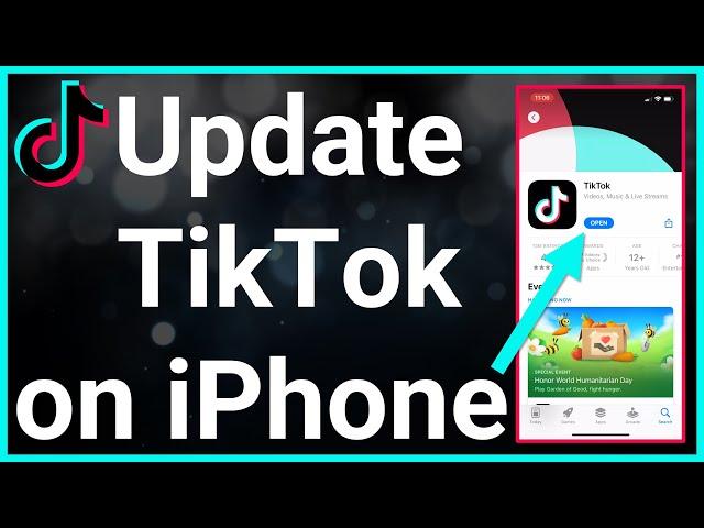 How To Update TikTok On iPhone