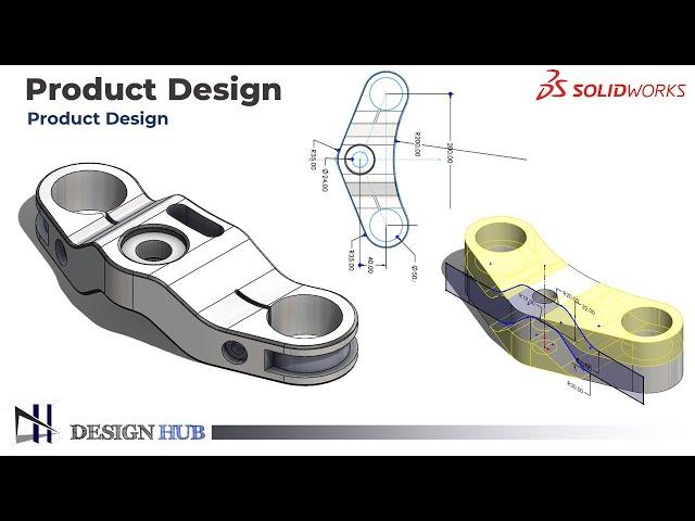 Product design in Solidworks |Design Hub| Solidworks Design |