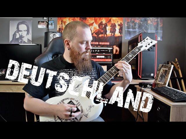 Rammstein - Deutschland (Guitar Cover by FearOfTheDark)