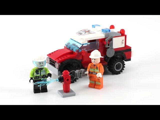 Lego China Enlighten 2801 City Police Firefighter Truck Repair - MengBrick Build